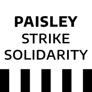 Paisley Strike Solidarity logo